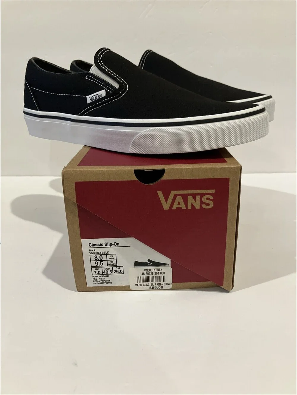 Vans classic slip